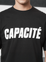 Capacité, Core Logo Tee, black, Image 3 of 4
