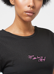 Miss Tee, Better Tee Dress, czarny, Obraz 3 z 5