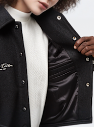 Another Cotton Lab, Another Varsity College Jacket, black, Image 5 of 6