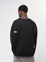 Another Cotton Lab, Signature Knit Sweater, black, Image 2 of 4