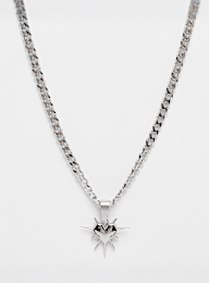 fainz, Spike Heart Chain, silver, Image 1 of 3