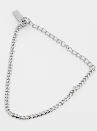 fainz, Tiny Cuban Bracelet, silver, Image 1 of 4