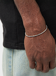 fainz, Tiny Cuban Bracelet, silver, Image 4 of 4