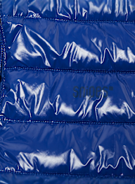 SNIPES, Small Logo Light Puffer Vest, blue, Image 3 of 5