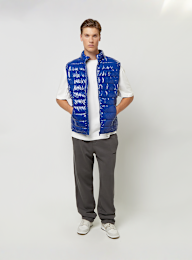 SNIPES, Small Logo Light Puffer Vest, blue, Image 5 of 5