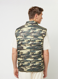SNIPES, Small Logo Camo Light Puffer Vest, camouflage, Image 2 of 5