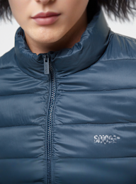 SNIPES, Small Logo Light Puffer Jacket, blue, Image 3 of 4