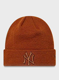 New Era, Beanie League Essential MLB New York Yankees, brązowy, Obraz 1 z 2
