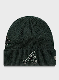 New Era, Beanie WS Patch MLB Atlanta Braves, green, Image 1 of 2