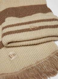 New Era, Stripe Scarf Beanie Set (2 Piece), multi-colour, Image 3 of 3