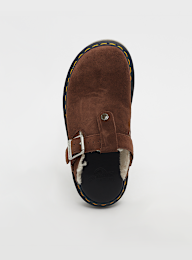 Dr. Martens, Zeb Zag Mule WL dark brown bronx suede, brązowy, Obraz 5 z 5