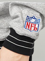 Mitchell & Ness, NFL Oakland Raiders NFL FL FLD Satin Fleece Crew, grey, Image 5 of 6