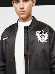 Mitchell & Ness, NFL Oakland Raiders Team Leader Satin Bomber, black, Image 3 of 6