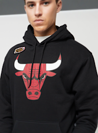 Mitchell & Ness, NBA Chicago Bulls Logo Hoody, black, Image 3 of 6