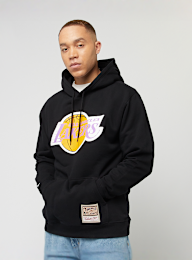 Mitchell & Ness, NBA Los Angeles Lakers Logo Hoody, black, Image 1 of 6