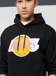 Mitchell & Ness, NBA Los Angeles Lakers Logo Hoody, black, Image 3 of 6