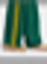 adidas Originals, Firebird Loose Track Pants, green, Image 4 of 5