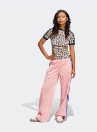 adidas Originals, Firebird Loose Track Pants, Pink, Image 5 of 5