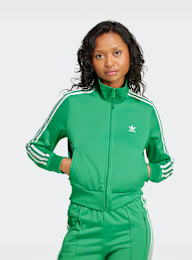 adidas Originals, adicolor Firebird Track Jacket, green, Image 1 of 5