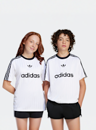 adidas Originals, 3-Streifen T-Shirt, white, Image 1 of 5