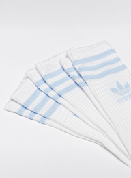 adidas Originals, 3 PACK - adicolor Crew Socks, white, Image 2 of 2