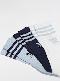 adidas Originals, 3 PACK - adicolor Crew Socks, blue, Image 2 of 2
