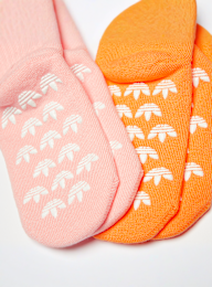 adidas Originals, 2 PACK - adicolor Trefoil Ankle Anti-Slip Socks, multi-colour, Image 2 of 2