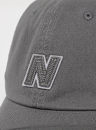 New Balance, 6 Panel Block N Hat V 2.0, grijs, Afbeelding 4 van 4