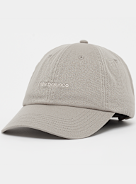 New Balance, 6 Panel Linear Logo Hat, beige, Image 1 of 4