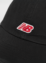 New Balance, 6 Panel NB Patch Logo Hat, black, Image 4 of 4
