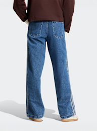 adidas Originals, Denim Firebird Pants, blue, Image 2 of 5