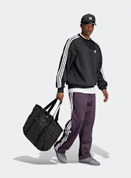 adidas Originals, Oversized 3-Streifen Crew Sweatshirt, black, Image 5 of 5