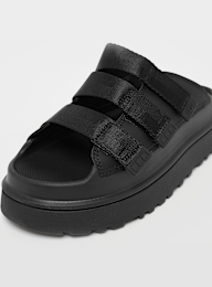 UGG, GoldenGlow Slide dark sand, zwart, Afbeelding 6 van 7