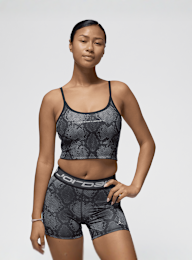 Jordan, Sport All Over Print Cropped Tanktop, black, Image 1 of 6