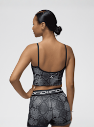 Jordan, Sport All Over Print Cropped Tanktop, black, Image 2 of 6