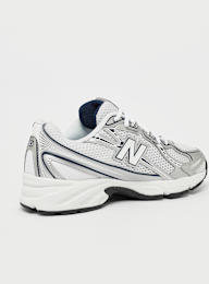 New Balance, 740 white/pink, white, Image 3 of 5