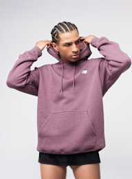 New Balance, Sport Essentials Fleece Hoodie, purple, Image 1 of 4