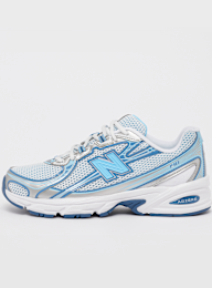 New Balance, 740 white/pink, blue, Image 1 of 7
