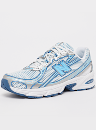 New Balance, 740 white/pink, blue, Image 2 of 7