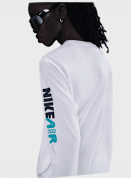 Nike, Sportswear Long Sleeve AMD, wit, Afbeelding 4 van 5