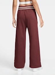 Nike, Sportswear Phoenix Fleece High-Rise Graphics Wide Pants, red, Image 2 of 4