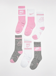 Nike, 6 PACK - Sportswear Retro Crew Socks, light pink, Image 1 of 2
