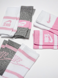 Nike, 6 PACK - Sportswear Retro Crew Socks, light pink, Image 2 of 2