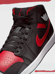 Jordan, Air Jordan 1 Mid, black, Image 7 of 8