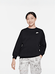 Nike, Sportswear Club Fleece Oversized Crew, black, Image 1 of 4