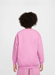 Nike, Sportswear Club Fleece Oversized Crew, Pink, Image 2 of 4