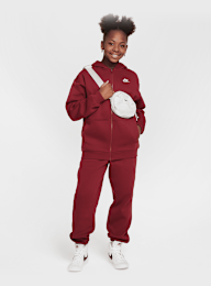 Nike, Sportswear Club Fleece Oversized Full-Zip Hoodie, rood, Afbeelding 7 van 7