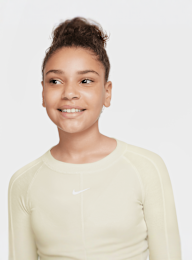 Nike, Sportswear Long Sleeve Top Dance, beige, Image 3 of 3