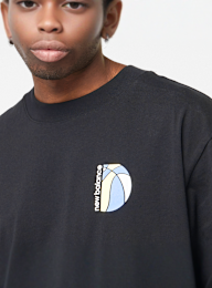 New Balance, Hoops Mosaic Court Graphic T-Shirt, black, Image 3 of 5