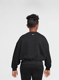 Nike, Sportswear Club French Terry Boxy Crew Graphics Star, black, Image 2 of 4